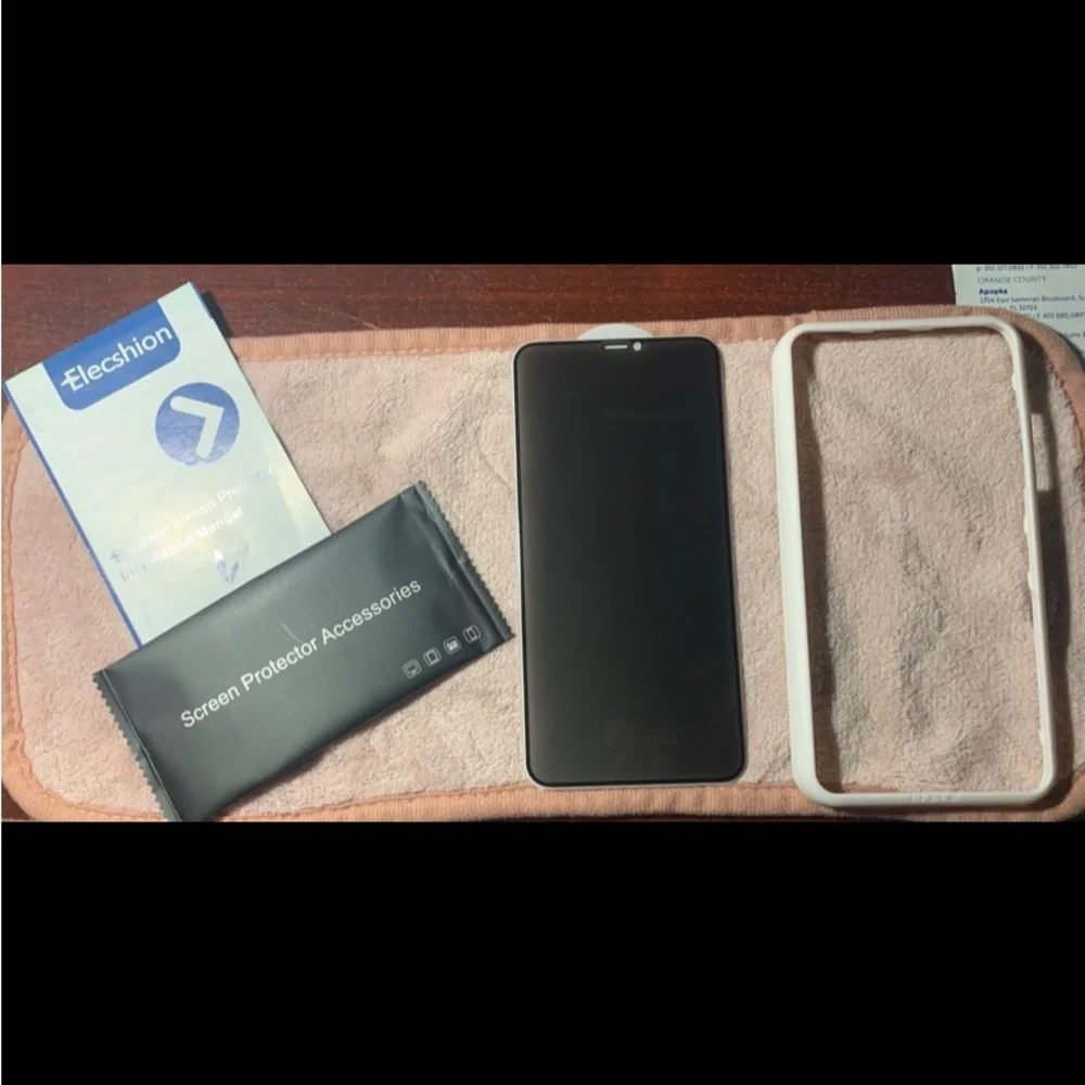 New! “Elecshion” 3D Mobile Phone Screen Protector for iPhone XS.